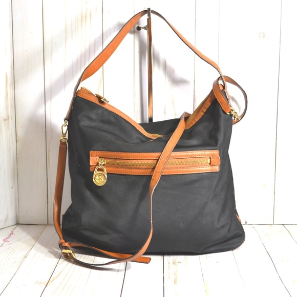 Michael Kors Nylon Convertible Purse Bag Satchel - Picture 1 of 7